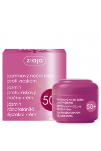 Obrázok pre Ziaja Crema de noapte impotriva ridurilor cu ulei de iasomie si acid hialuronic 50+ (50ml)