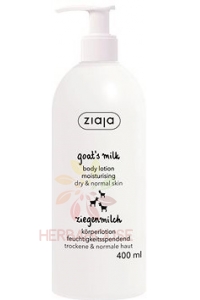 Obrázok pre Ziaja Lapte de corp regenerant cu complex proteic din lapte de capra cu pompa 25+ (400ml)