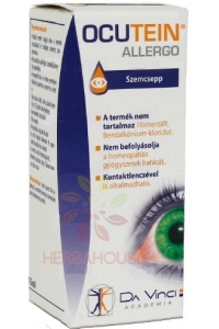 Obrázok pre Da Vinci Academia Picături oculare Ocutein Allergo pentru alergii oculare (15ml)