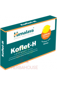 Obrázok pre Himalaya Koflet-H Lemon Pastile din plante cu miere (12buc)