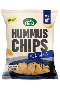 Obrázok pre EatReal Hummus Chipsuri cu sare de mare (45g)