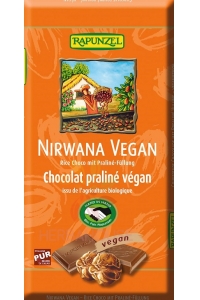 Obrázok pre Rapunzel Bio Nirwana Rice ciocolată cu lapte cu umplutură de nuag fără lactoză (100g)