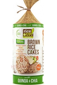 Obrázok pre Rice Up Sandvișuri cu orez integral fără gluten cu chia și quinoa (120g)