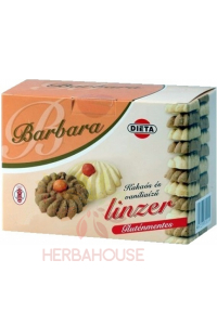 Obrázok pre Barbara Fără gluten cacao si vanilie linzer prăjituri  (150g)