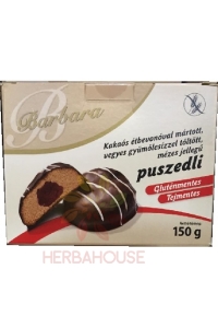 Obrázok pre Barbara Fără gluten, turtă dulce cu umplutură de fructe în strat de ciocolată neagră (150g)