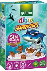 Obrázok pre Gullón Sharkies Biscuiți cu cacao fără gluten (250g)