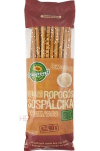 Obrázok pre Biopont Bio Batoane de speltă extra lungi, susan, sărate (90g)