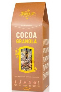 Obrázok pre Hester's Life Granola de cacao fără gluten, fără adaos de zahăr (320g)