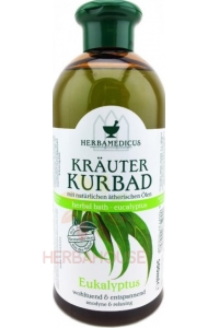 Obrázok pre Herbamedicus Baie de plante cu ulei de eucalipt (500ml)