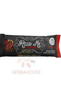 Obrázok pre Raw Me Baton de fructe cu aromă de merișor (45g)