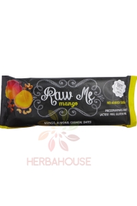 Obrázok pre Raw Me Baton de fructe cu aromă de mango (45g)