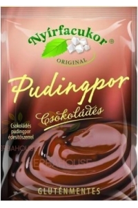 Obrázok pre Nyírfacukor Original Budincă de ciocolată fără gluten cu îndulcitor (75g)