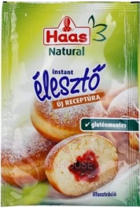 Obrázok pre Haas Natural Drojdie uscată fără gluten (7g)