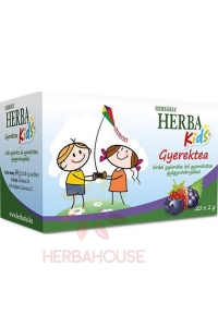 Obrázok pre Herbária Herba Kids Ceai de fructe și plante pentru copii cu aromă de fructe de pădure (20buc)