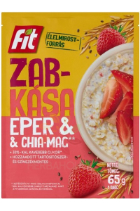 Obrázok pre Fit Terci de ovăz cu căpșuni și chia (65g)