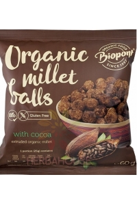 Obrázok pre Biopont Bio Biluțe de cacao extrudate de mei (60g)