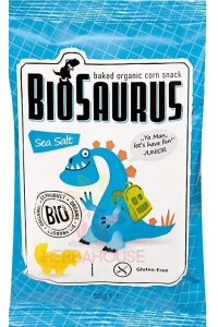 Obrázok pre McLloyd´s Biosaurus Gustare de porumb fără gluten cu sare de mare (50g)