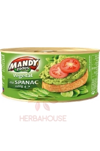 Obrázok pre Mandy Pate de legume cu spanac (120g)