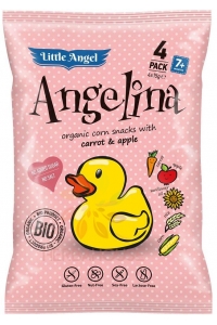 Obrázok pre McLloyd´s Little Angel Bio Angelina gustare de porumb cu morcov și mere (4x15g)