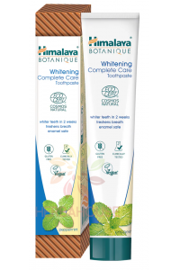 Obrázok pre Himalaya Botanique Whitening Pastă de dinți albitoare cu mentă pentru îngrijire completă (75ml)