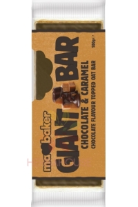 Obrázok pre Ma Baker Giant bar Baton gigant de ciocolată belgiană și caramel în strat de ciocolată (100g)