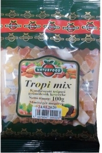 Obrázok pre Naturfood Tropi mix fructe confiate (100g)