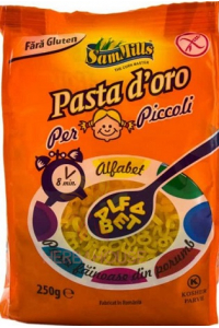 Obrázok pre Sam Mills Pasta d'Oro Litere de paste fără gluten (250g)