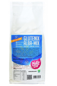 Obrázok pre Naturbit Alba-Mix Amestec de făină fără gluten pentru prepararea pâinii (500g)