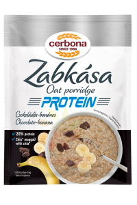 Obrázok pre Cerbona Sport Protein ciocolată cu terci de ovăz și banană cu îndulcitor (60g)