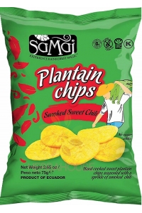 Obrázok pre Samai Chips de banană Plantain Chili dulce (75g)