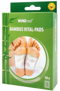 Obrázok pre WUNDmed® Vital-Pads Plasturi pentru picioare din bambus (10buc)