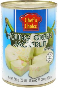 Obrázok pre Chef's Choice Young verde Jackfruit în saramură - bucăți (565g)