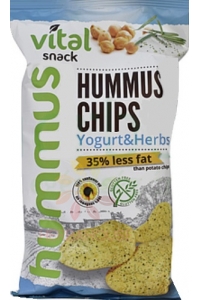 Obrázok pre Golden Snack Hummus Chipsuri cu aromă de iaurt și ierburi (65g)