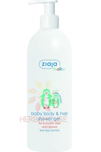 Obrázok pre Ziaja Gel de duș hipoalergenic Baby & Kids pentru corp și păr de la 6 luni (400ml)