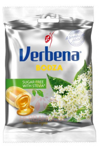 Obrázok pre Verbena Bomboane tari umplute Soc + Vitamina C fara zahar cu indulcitori (60g)