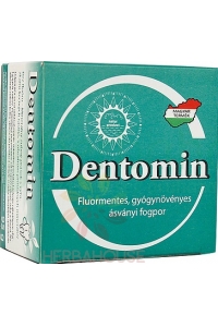 Obrázok pre Geoproduct Dentomin Pulbere minerală naturală pentru dinți cu mentă fără fluor (95g)