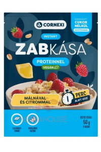 Obrázok pre Cornexi Terci de ovăz proteic cu zmeură și lămâie fără zahăr și îndulcitor (50g)
