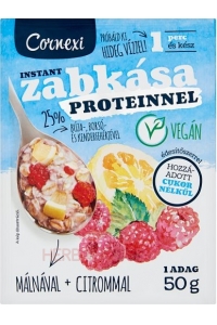 Obrázok pre Cornexi Terci de ovăz proteic cu zmeură și lămâie fără zahăr și îndulcitor (50g)