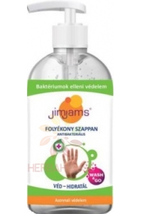 Obrázok pre Alveola JimJams Săpun lichid antibacterian cu dozator (300ml)