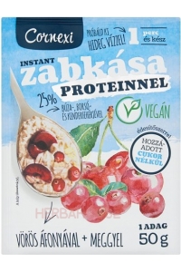 Obrázok pre Cornexi Terci de ovăz proteic de afine și cireșe fără zahăr cu îndulcitor (50g)