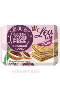 Obrázok pre Flis Lea Life Napolitane fără gluten cu umplutură de cacao fără zahăr (95g)