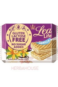 Obrázok pre Flis Lea Life Napolitane fără gluten cu umplutură de vanilie fără zahăr (95g)