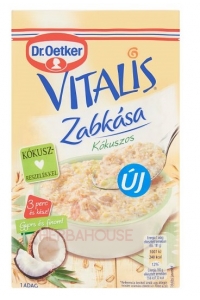 Obrázok pre Dr. Oetker Vitalis Nucă de cocos din terci de ovăz (56g)