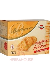 Obrázok pre Barbara Biscuiți cu brânză fără gluten (180g)