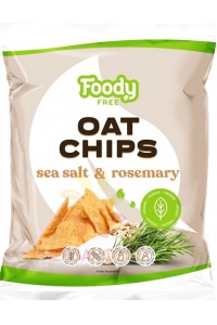 Obrázok pre Foody Free Chips de ovăz fără gluten cu sare de mare și rozmarin (50g)