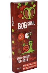 Obrázok pre Eco Snack Bob Snail Rolls Felii de fructe mere, cireașă (30g) 