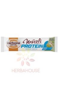 Obrázok pre Cerbona Baton de muesli cu proteine ​​- fistic (35g)