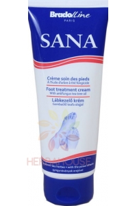 Obrázok pre BradoLine Sana Crema pentru picioare cu ulei de arbore de ceai impotriva ciupercilor (100ml)