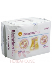 Obrázok pre Biointimo Anion Day Duo Pack Sanitare zilnice pentru femei cu aripi (20 buc)