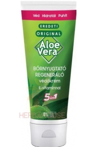 Obrázok pre Alveola Cremă protectoare Original Aloe Vera cu vitamina E 5 în 1 (100ml)